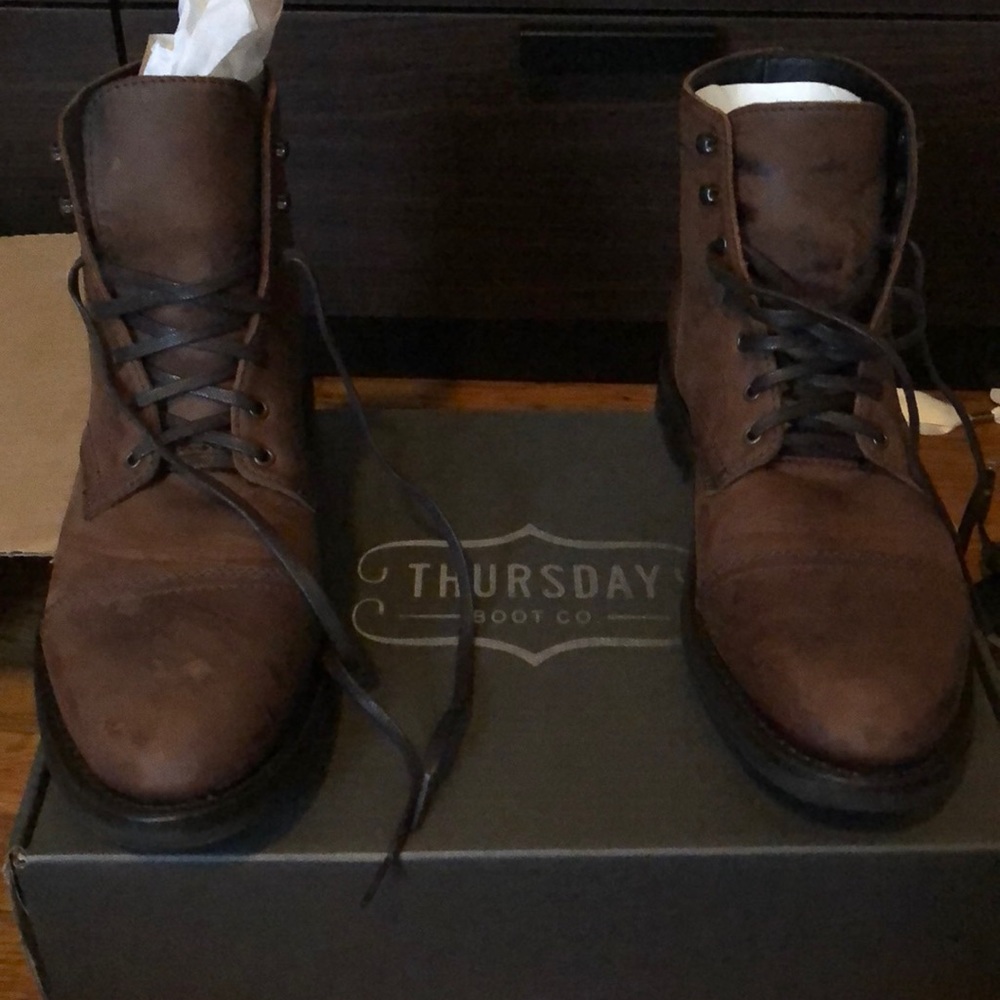 Thursday Boots Terracotta Captain Boot - Sz 11.5
